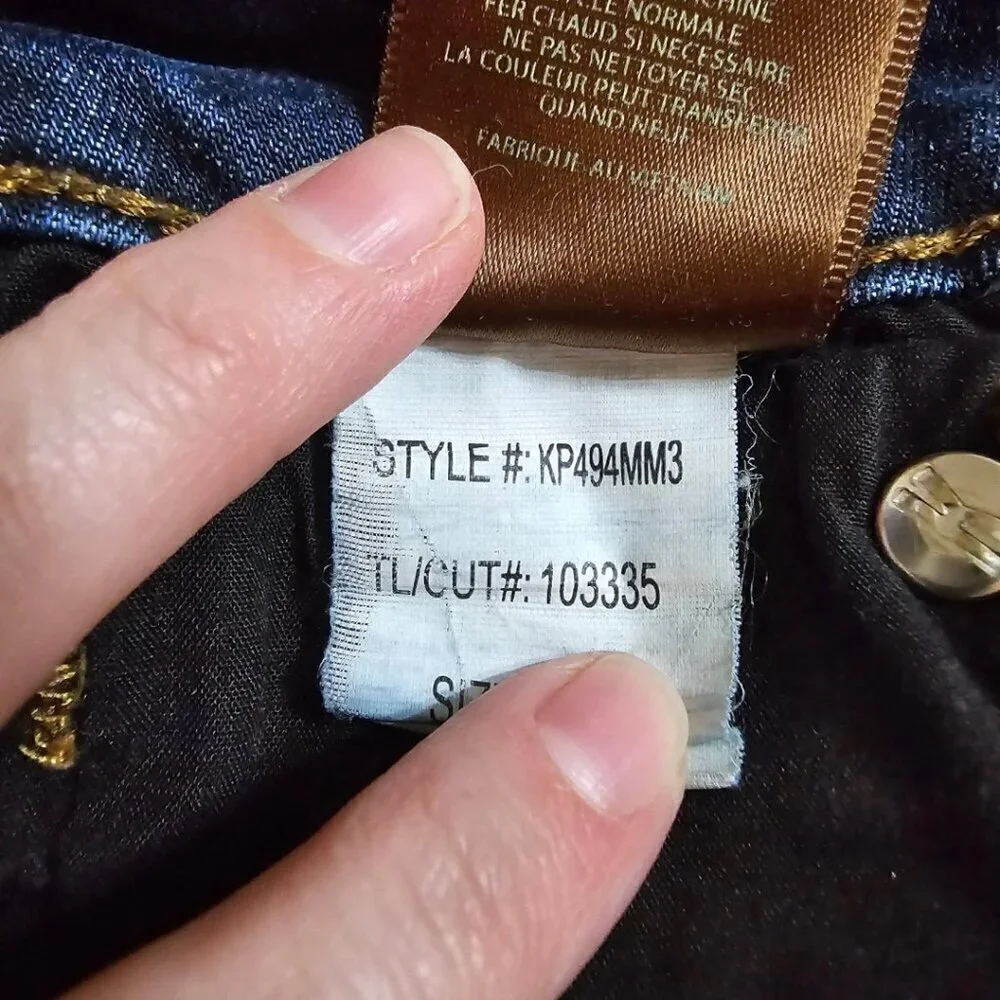 Kut from the Kloth Catherine Boyfriend Destructed Mid-Rise Jeans Sz 10 - Picture 10 of 10